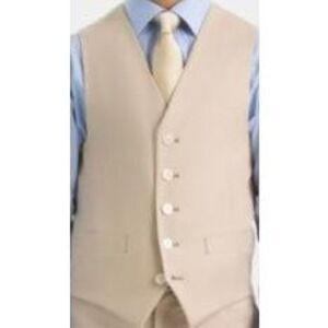 Lauren Ralph Lauren Little & Big Boys Vest - Tan Size 8R